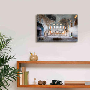 'Concrete Synagogue' by Roman Robroek Giclee Canvas Wall Art,18 x 12