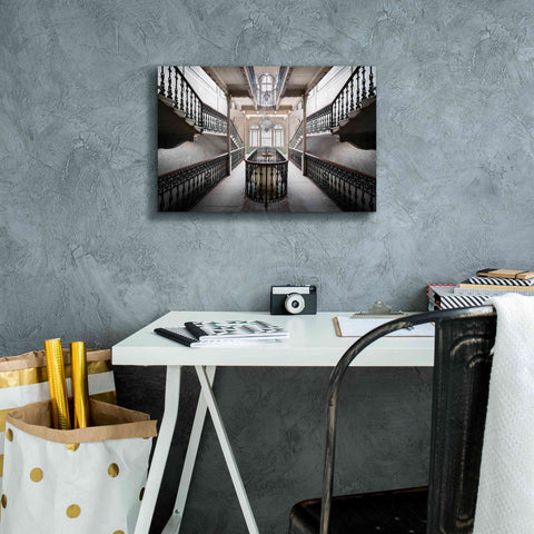 Image of 'Elegant Stairs' by Roman Robroek Giclee Canvas Wall Art,18 x 12