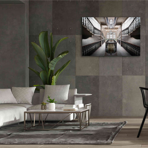 Image of 'Elegant Stairs' by Roman Robroek Giclee Canvas Wall Art,60 x 40
