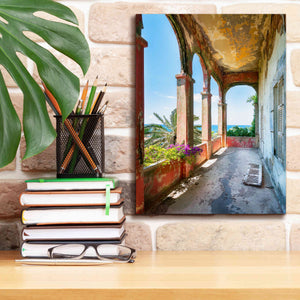 'Romantic Balcony' by Roman Robroek Giclee Canvas Wall Art,12 x 16