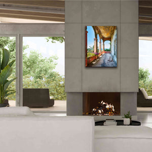 'Romantic Balcony' by Roman Robroek Giclee Canvas Wall Art,26 x 34