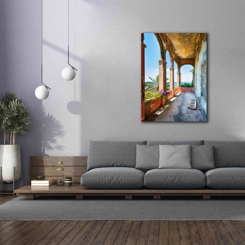 Image of 'Romantic Balcony' by Roman Robroek Giclee Canvas Wall Art,40 x 54