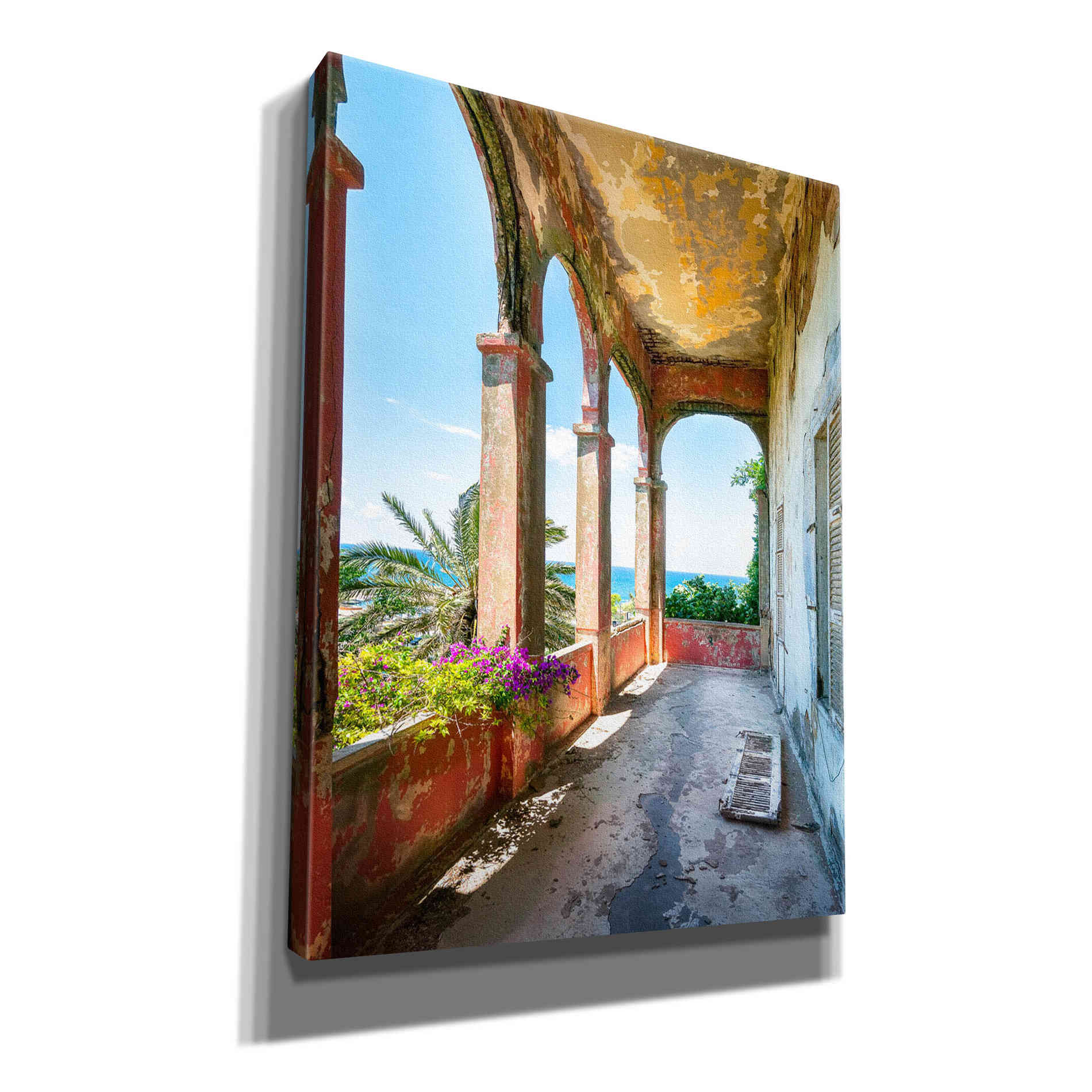 'Romantic Balcony' by Roman Robroek Giclee Canvas Wall Art