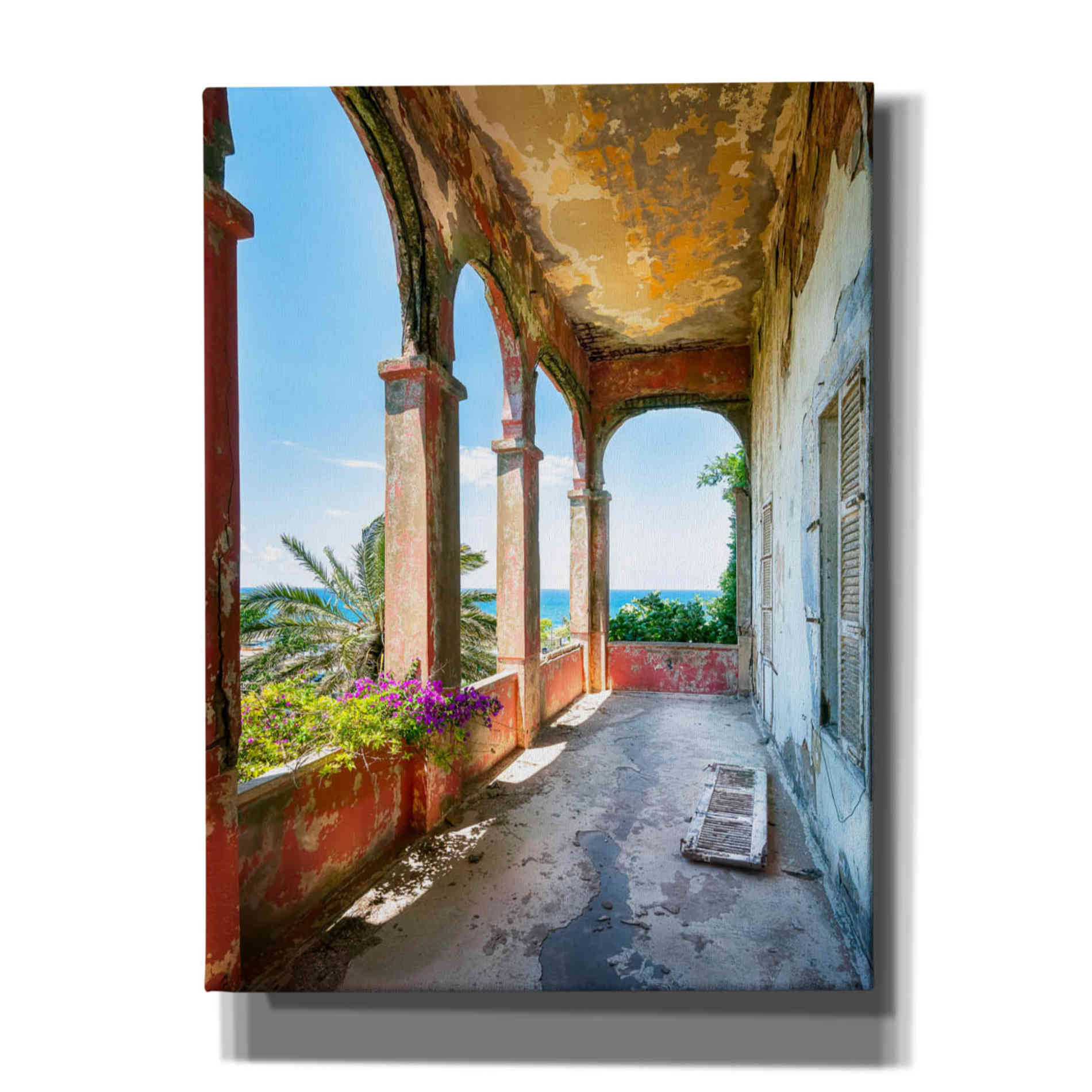 'Romantic Balcony' by Roman Robroek Giclee Canvas Wall Art