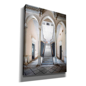 'Gray Staircase' by Roman Robroek Giclee Canvas Wall Art