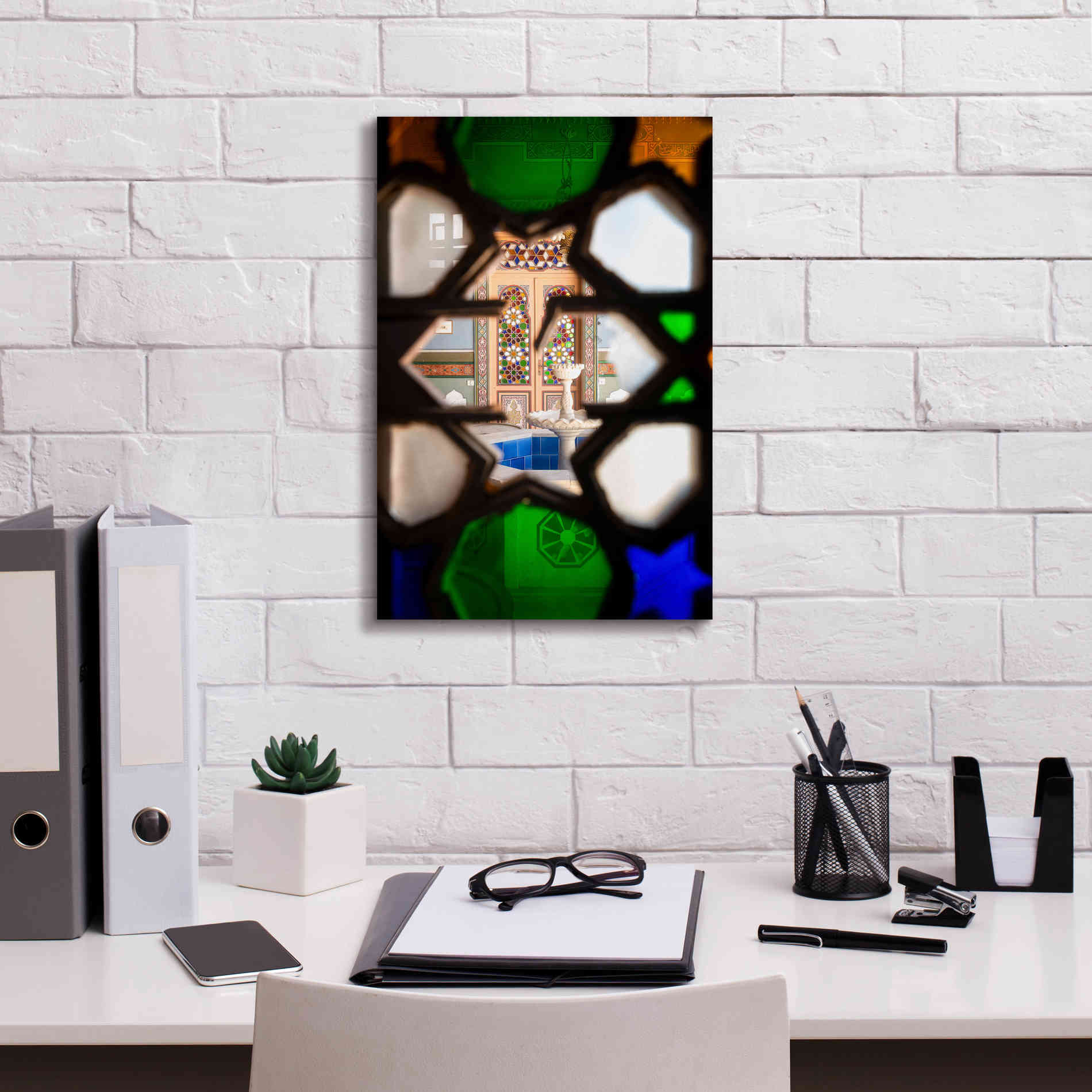 'Secret Fountain' by Roman Robroek Giclee Canvas Wall Art,12 x 18