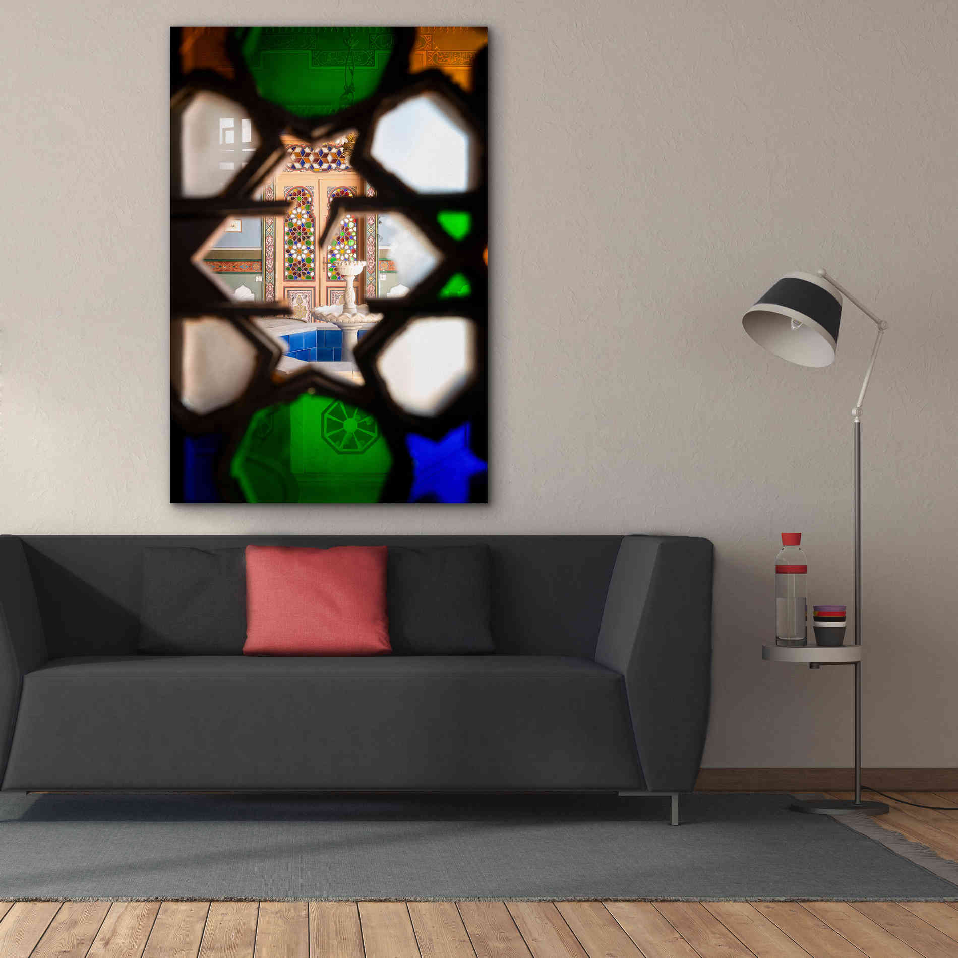 'Secret Fountain' by Roman Robroek Giclee Canvas Wall Art,40 x 60