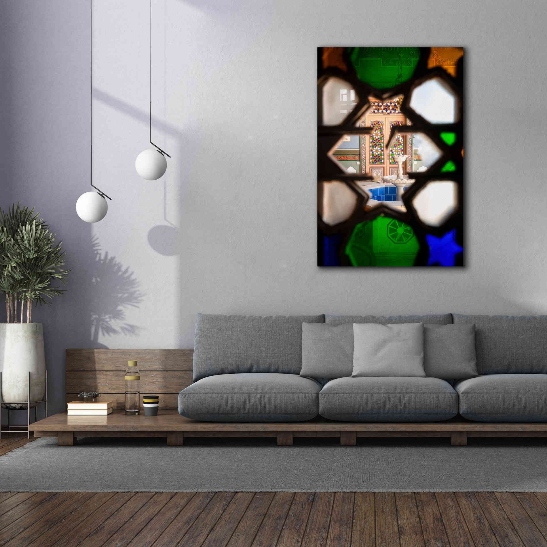 'Secret Fountain' by Roman Robroek Giclee Canvas Wall Art,40 x 60