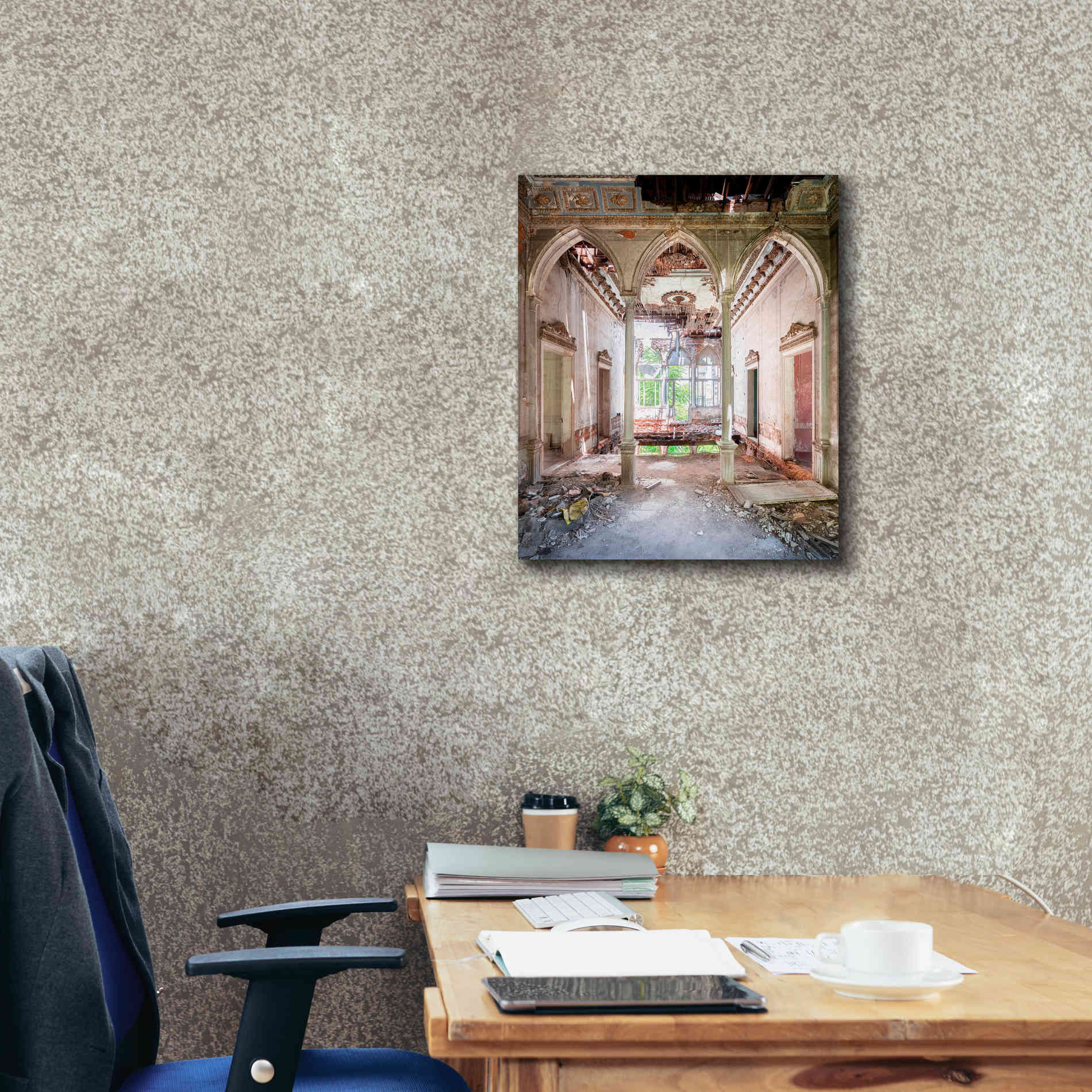 'Damaged Palace' by Roman Robroek Giclee Canvas Wall Art,20 x 24