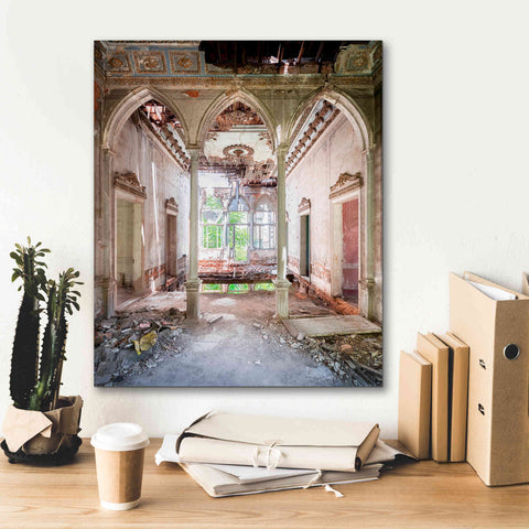 Image of 'Damaged Palace' by Roman Robroek Giclee Canvas Wall Art,20 x 24