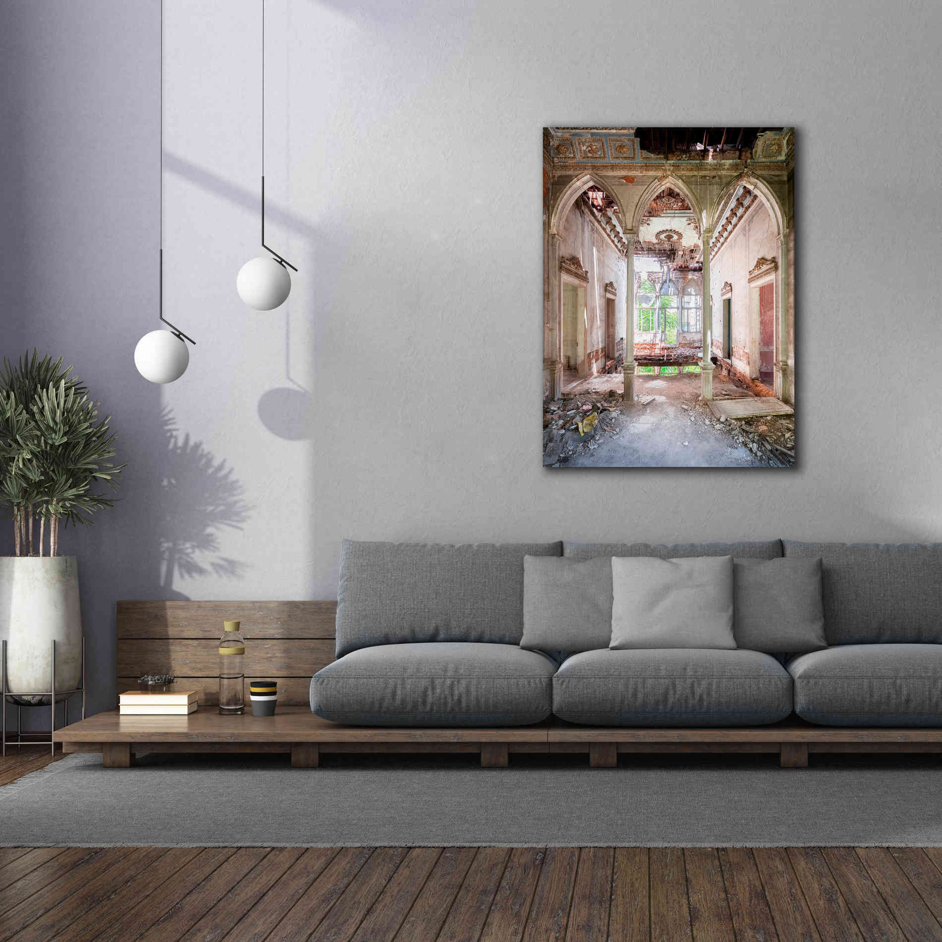 'Damaged Palace' by Roman Robroek Giclee Canvas Wall Art,40 x 54