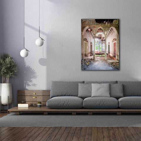 Image of 'Damaged Palace' by Roman Robroek Giclee Canvas Wall Art,40 x 54