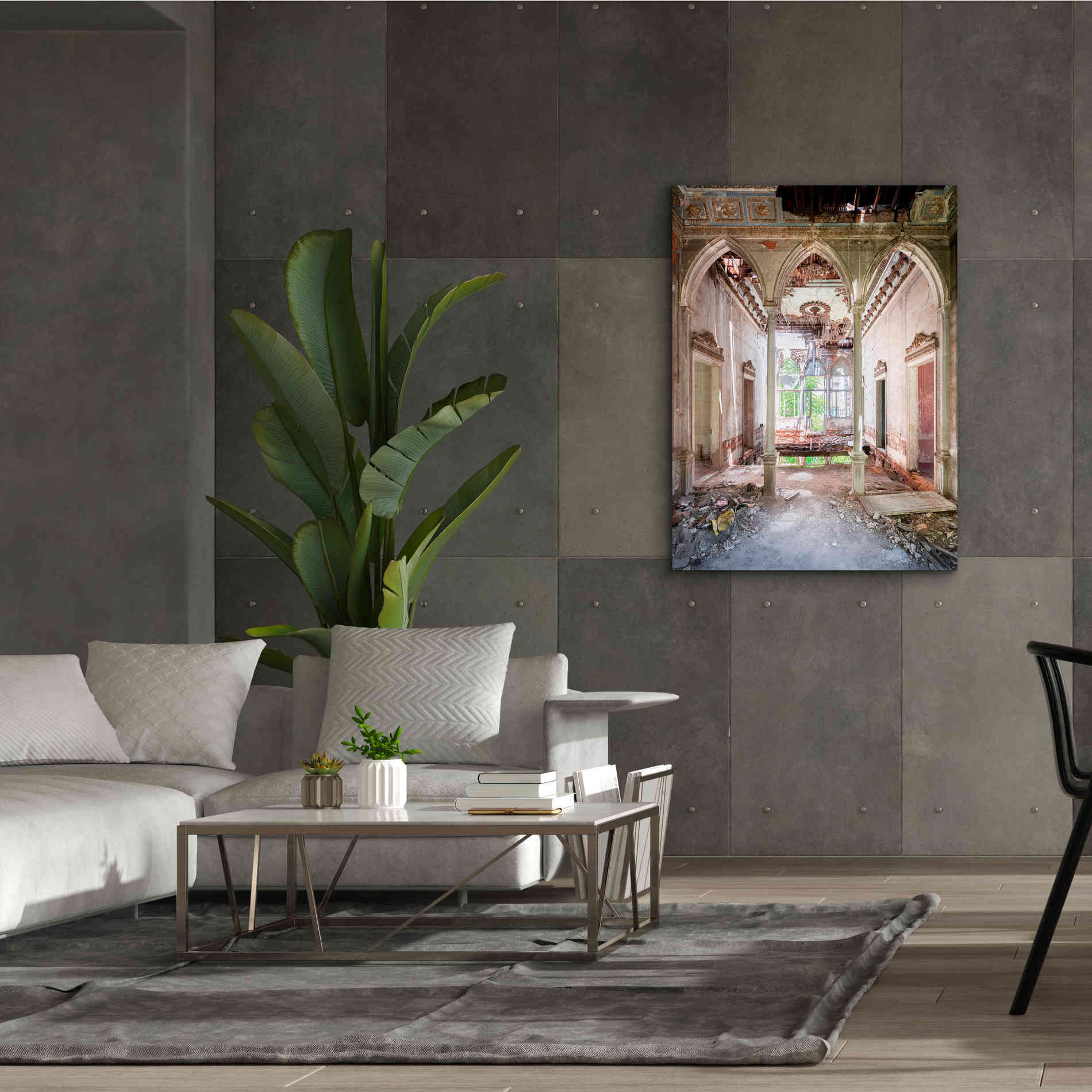 'Damaged Palace' by Roman Robroek Giclee Canvas Wall Art,40 x 54
