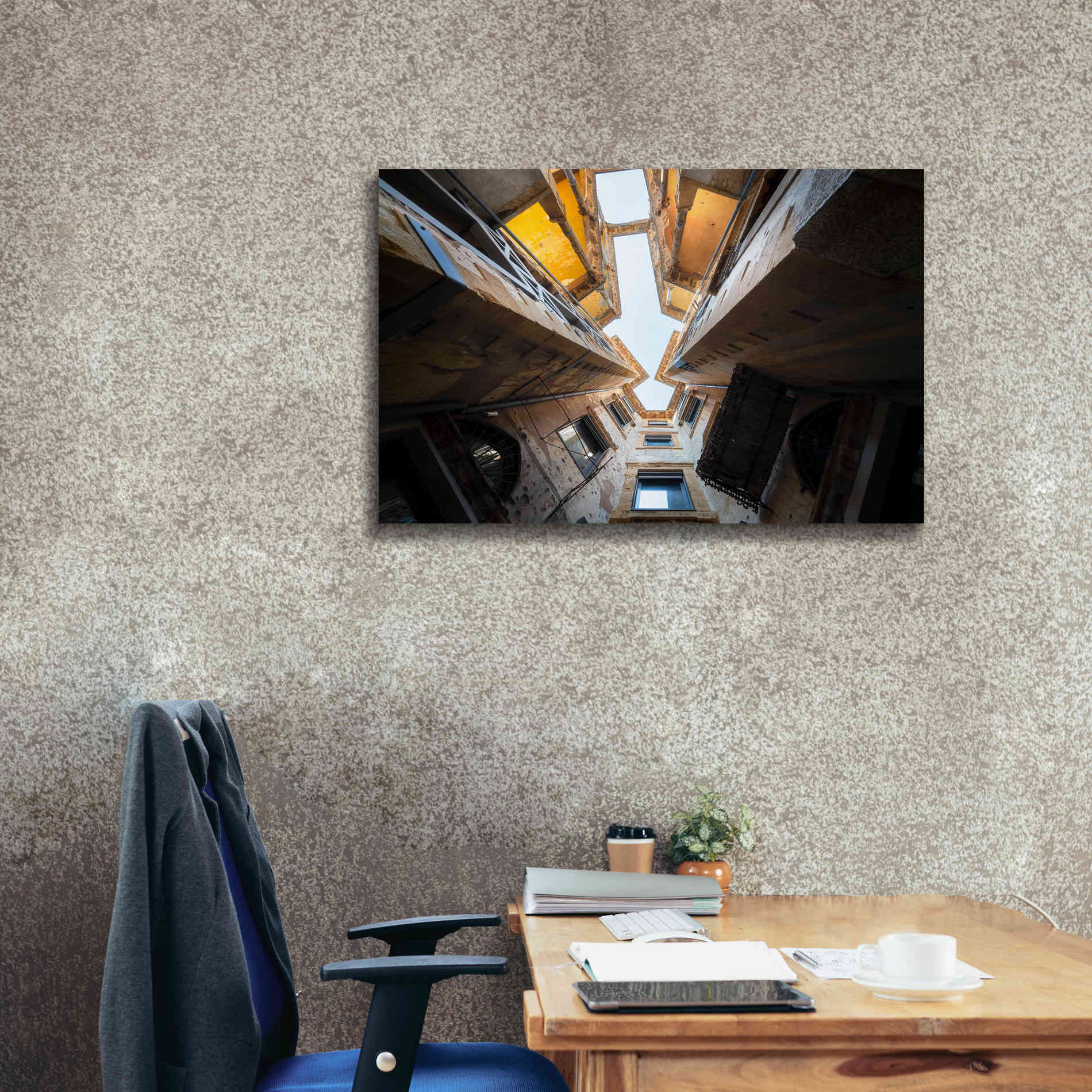 'Beit Beirut' by Roman Robroek Giclee Canvas Wall Art,40 x 26