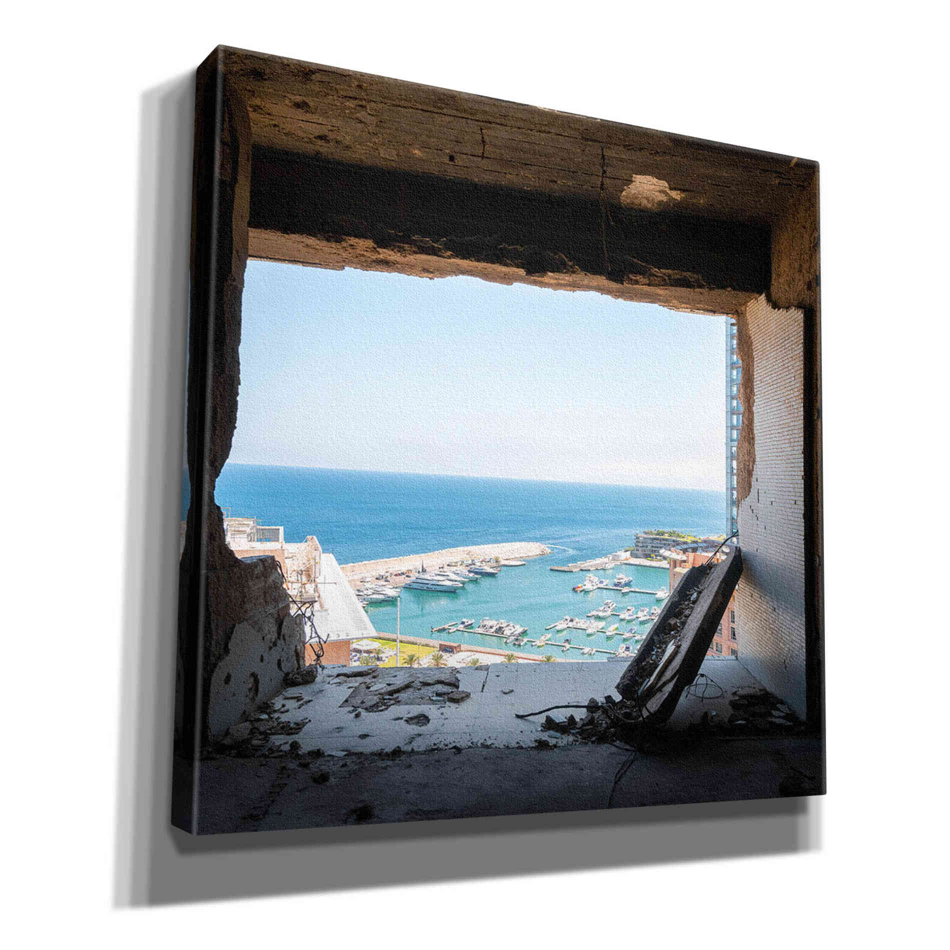 'Broken Sea View' by Roman Robroek Giclee Canvas Wall Art