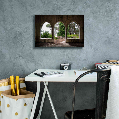 Image of 'Tripple Arches' by Roman Robroek Giclee Canvas Wall Art,18 x 12