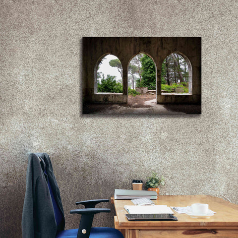 Image of 'Tripple Arches' by Roman Robroek Giclee Canvas Wall Art,40 x 26