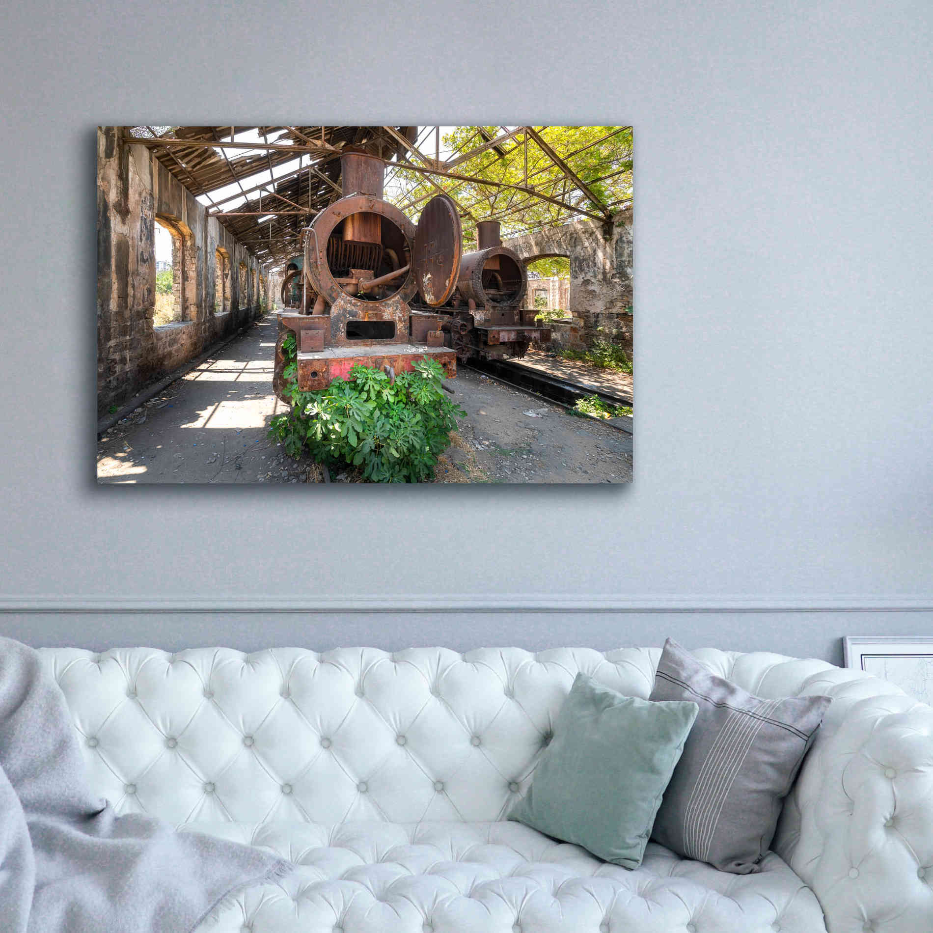 'Abandoned Trail' by Roman Robroek Giclee Canvas Wall Art,60 x 40