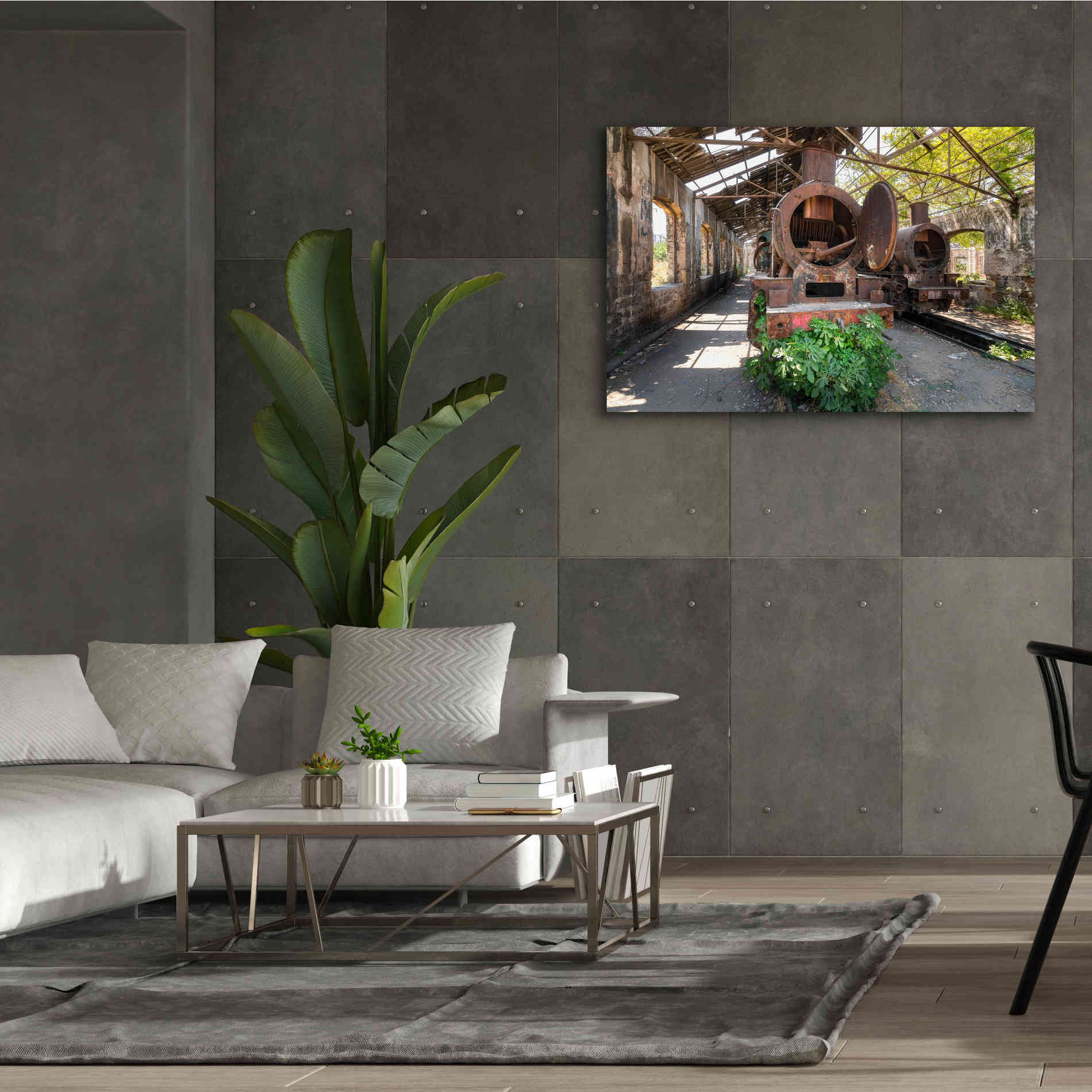 'Abandoned Trail' by Roman Robroek Giclee Canvas Wall Art,60 x 40