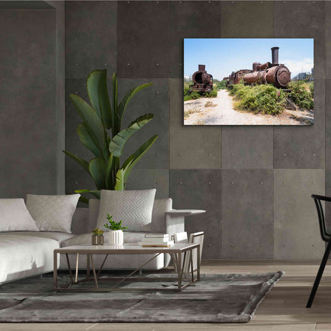 Image of 'Train Heritage' by Roman Robroek Giclee Canvas Wall Art,60 x 40