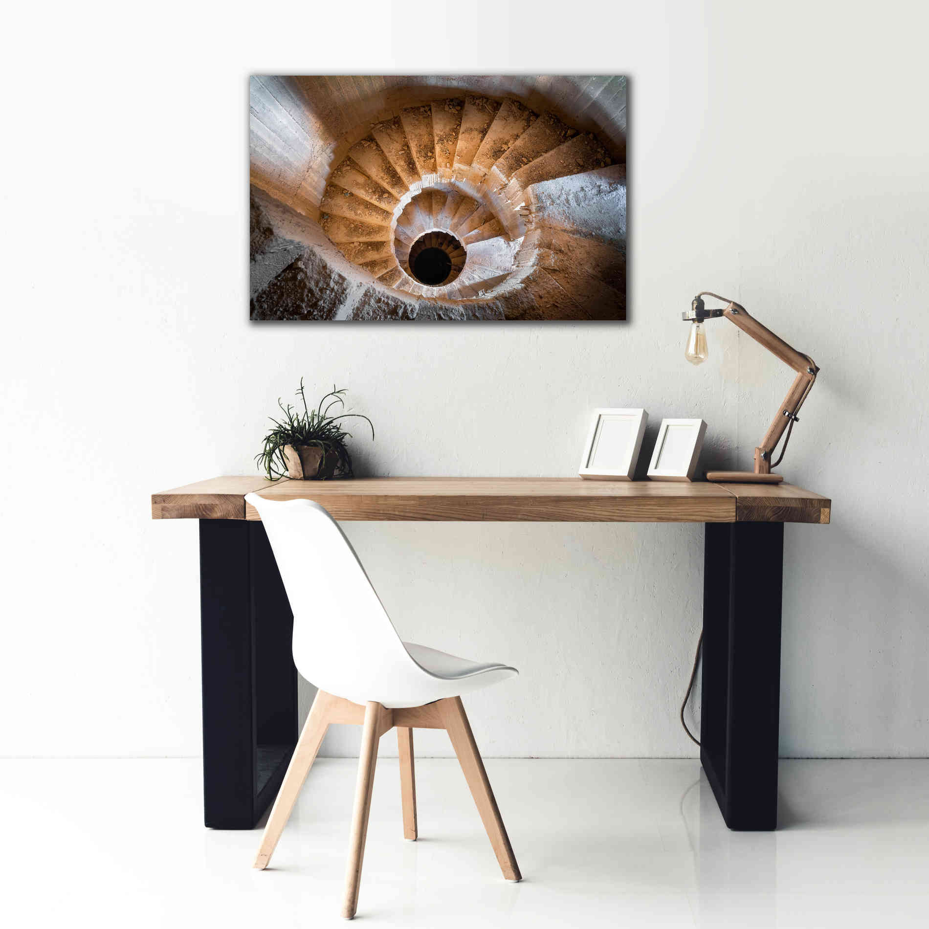 'Eye Staircase' by Roman Robroek Giclee Canvas Wall Art,40 x 26