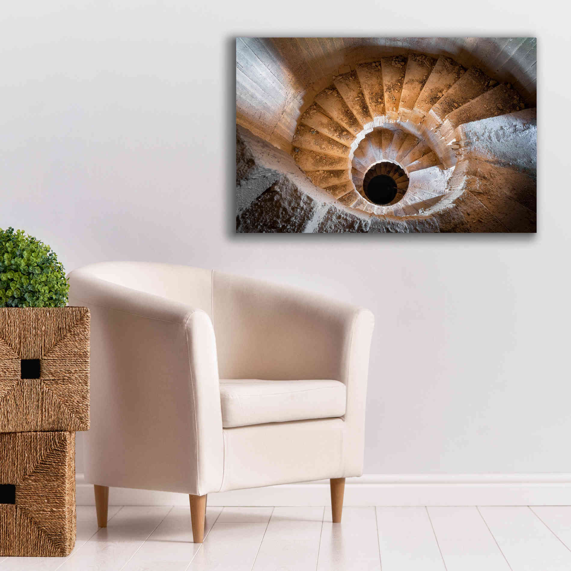 'Eye Staircase' by Roman Robroek Giclee Canvas Wall Art,40 x 26