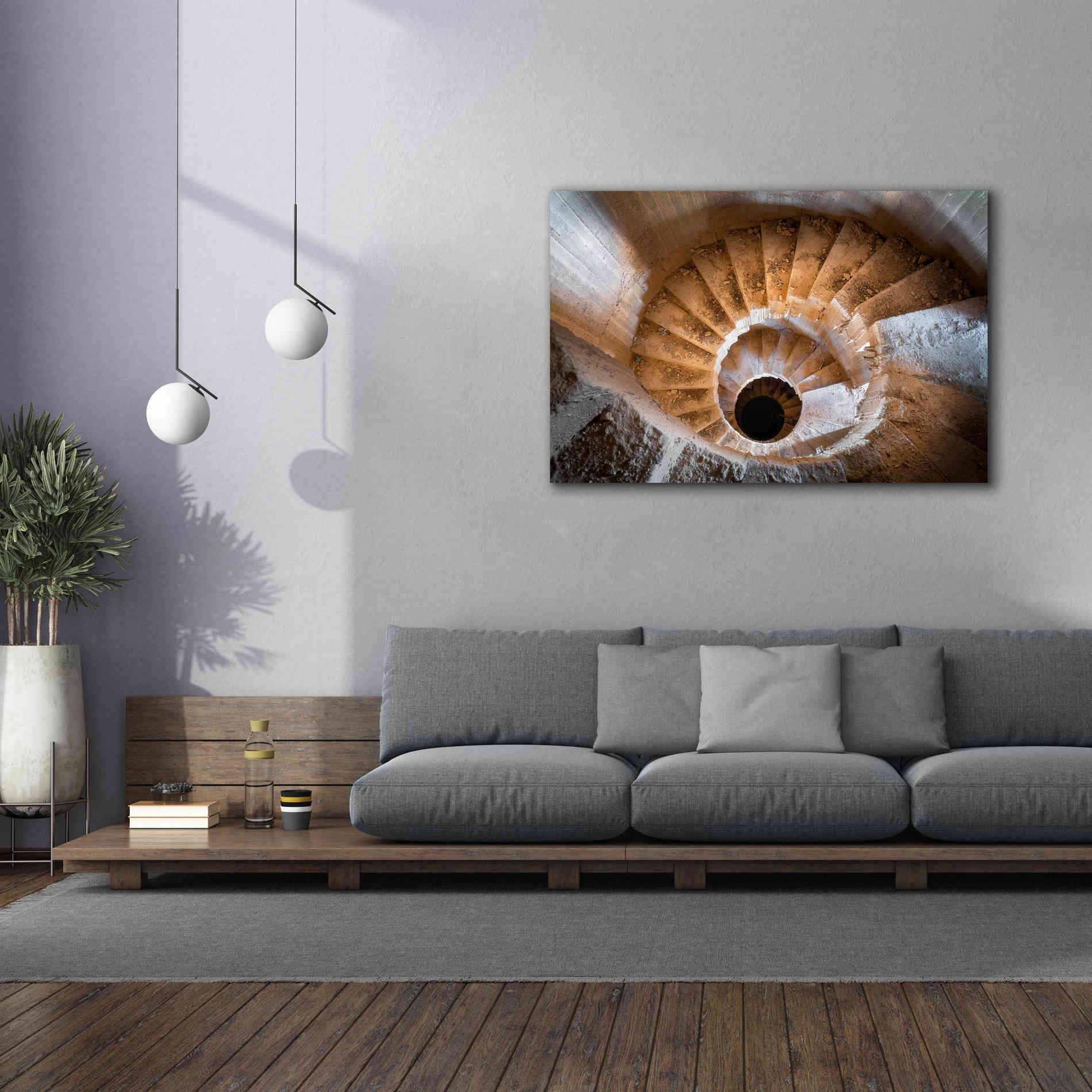 'Eye Staircase' by Roman Robroek Giclee Canvas Wall Art,60 x 40