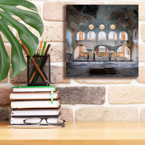 Image of 'Abandoned Synagogue' by Roman Robroek Giclee Canvas Wall Art,12 x 12