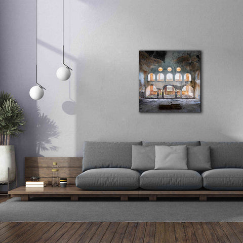 Image of 'Abandoned Synagogue' by Roman Robroek Giclee Canvas Wall Art,37 x 37