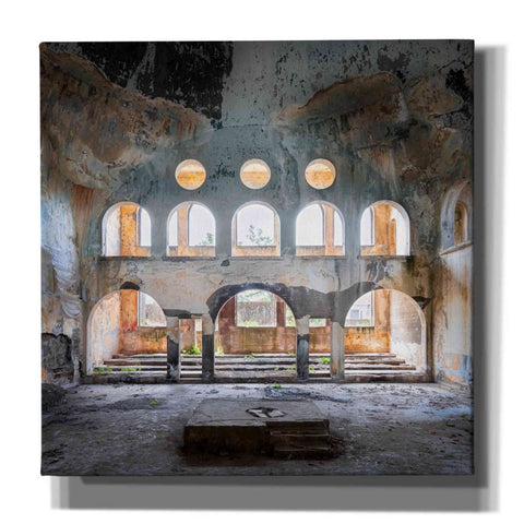 Image of 'Abandoned Synagogue' by Roman Robroek Giclee Canvas Wall Art