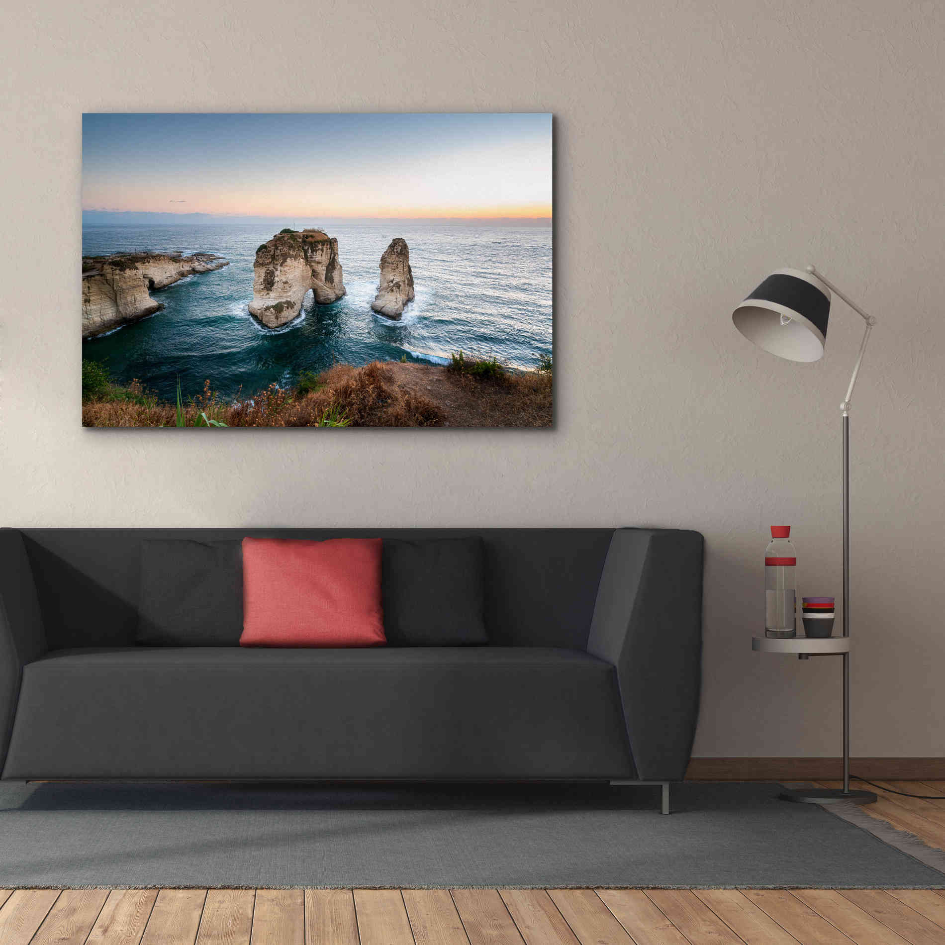 'Pigeon Rocks' by Roman Robroek Giclee Canvas Wall Art,60 x 40