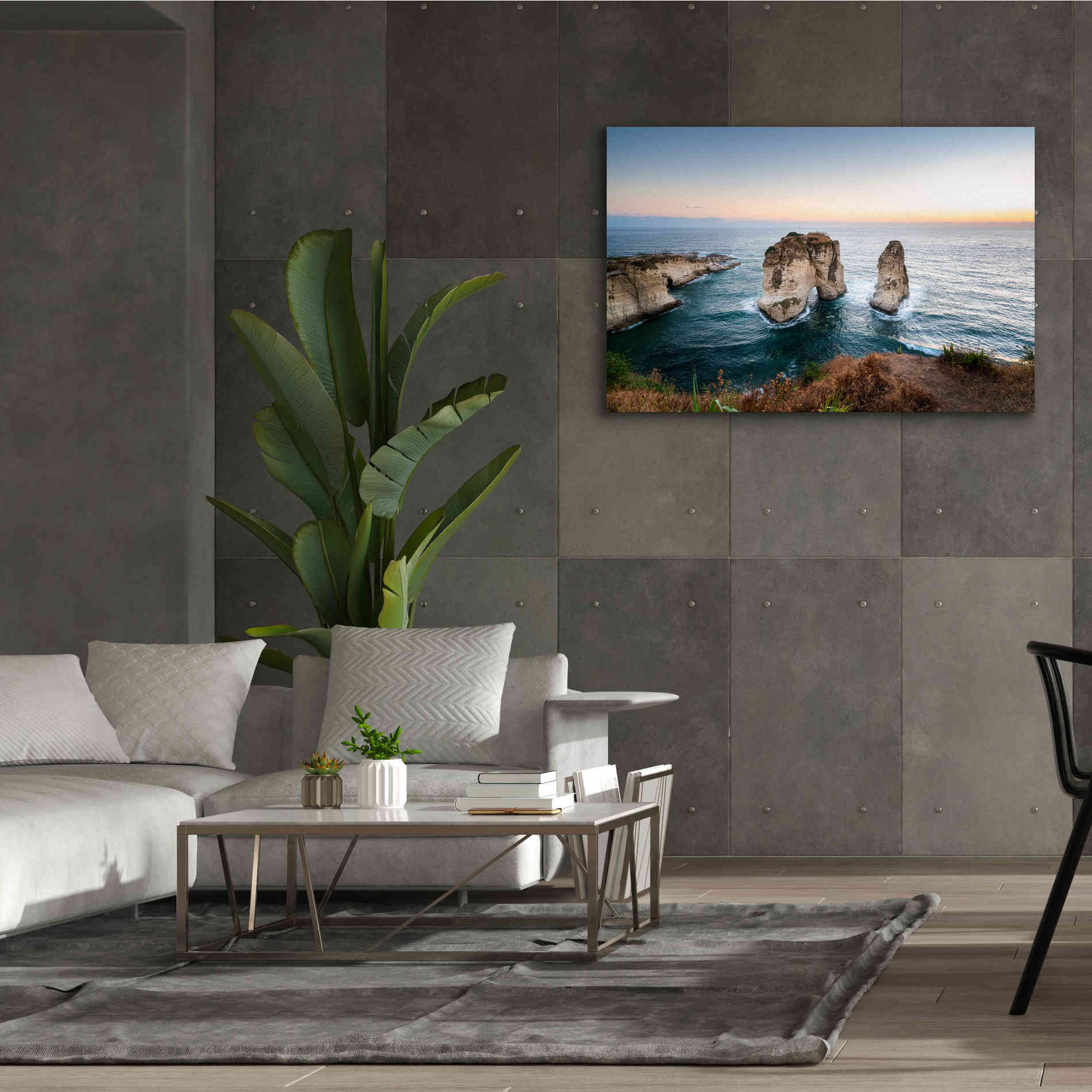'Pigeon Rocks' by Roman Robroek Giclee Canvas Wall Art,60 x 40