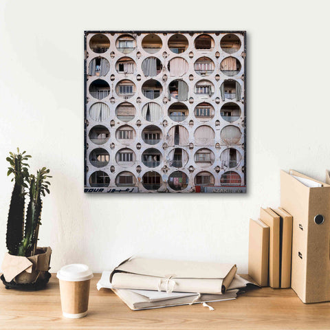 Image of 'Oval Appartments' by Roman Robroek Giclee Canvas Wall Art,18 x 18