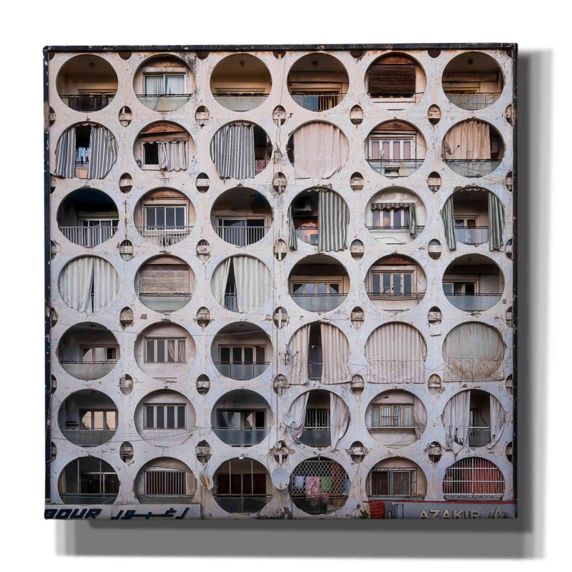 'Oval Appartments' by Roman Robroek Giclee Canvas Wall Art