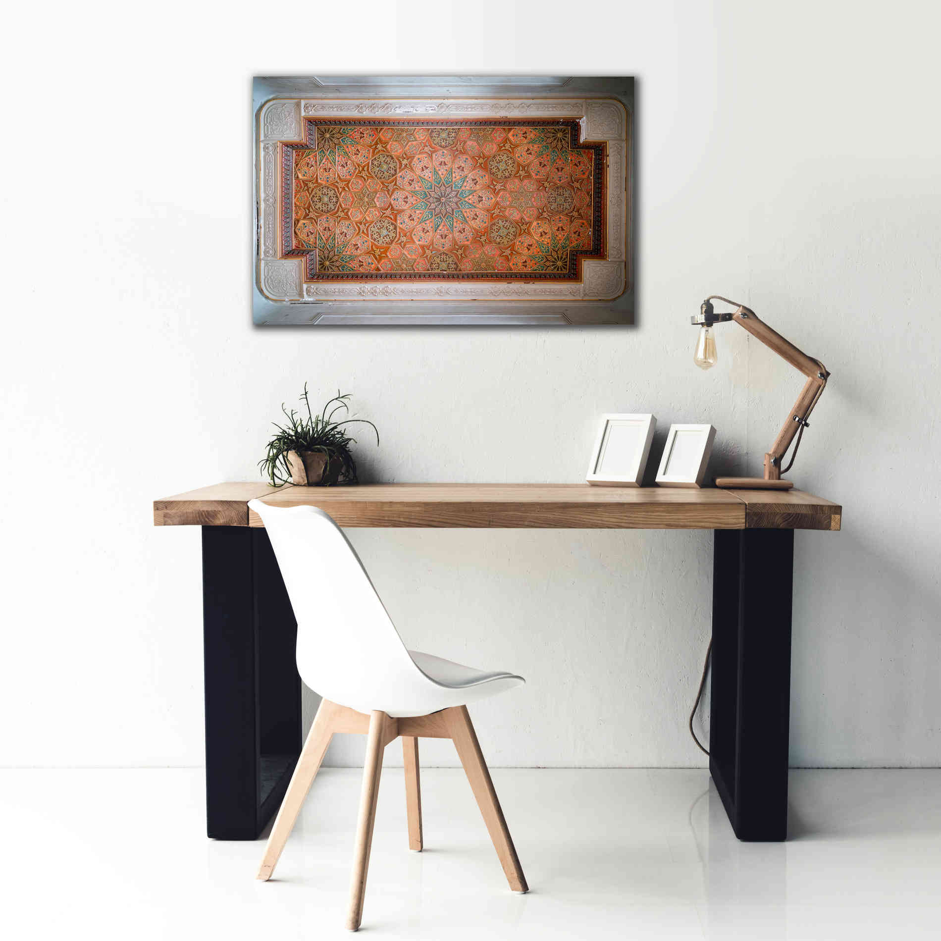 'Sursock Ceiling' by Roman Robroek Giclee Canvas Wall Art,40 x 26