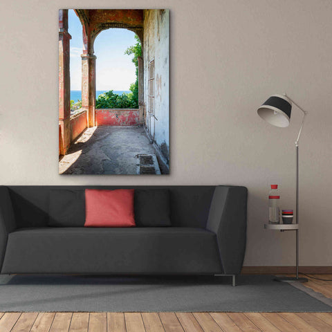 Image of 'Rose Balcony' by Roman Robroek Giclee Canvas Wall Art,40 x 60