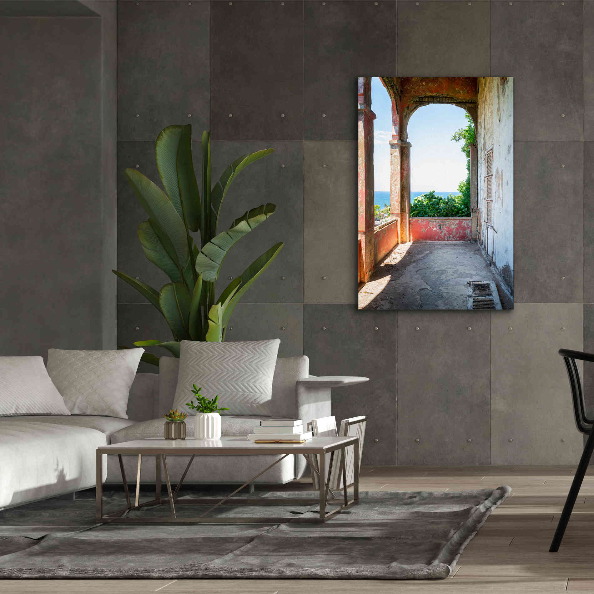 'Rose Balcony' by Roman Robroek Giclee Canvas Wall Art,40 x 60