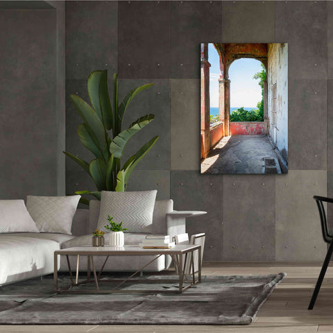 Image of 'Rose Balcony' by Roman Robroek Giclee Canvas Wall Art,40 x 60