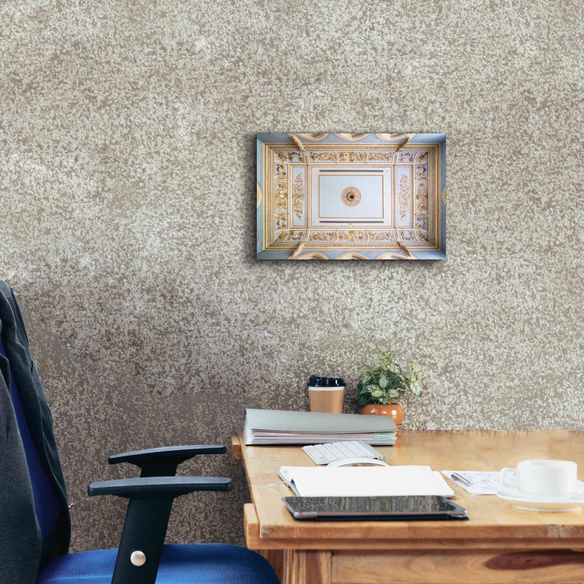 'Quantum Ceiling' by Roman Robroek Giclee Canvas Wall Art,18 x 12