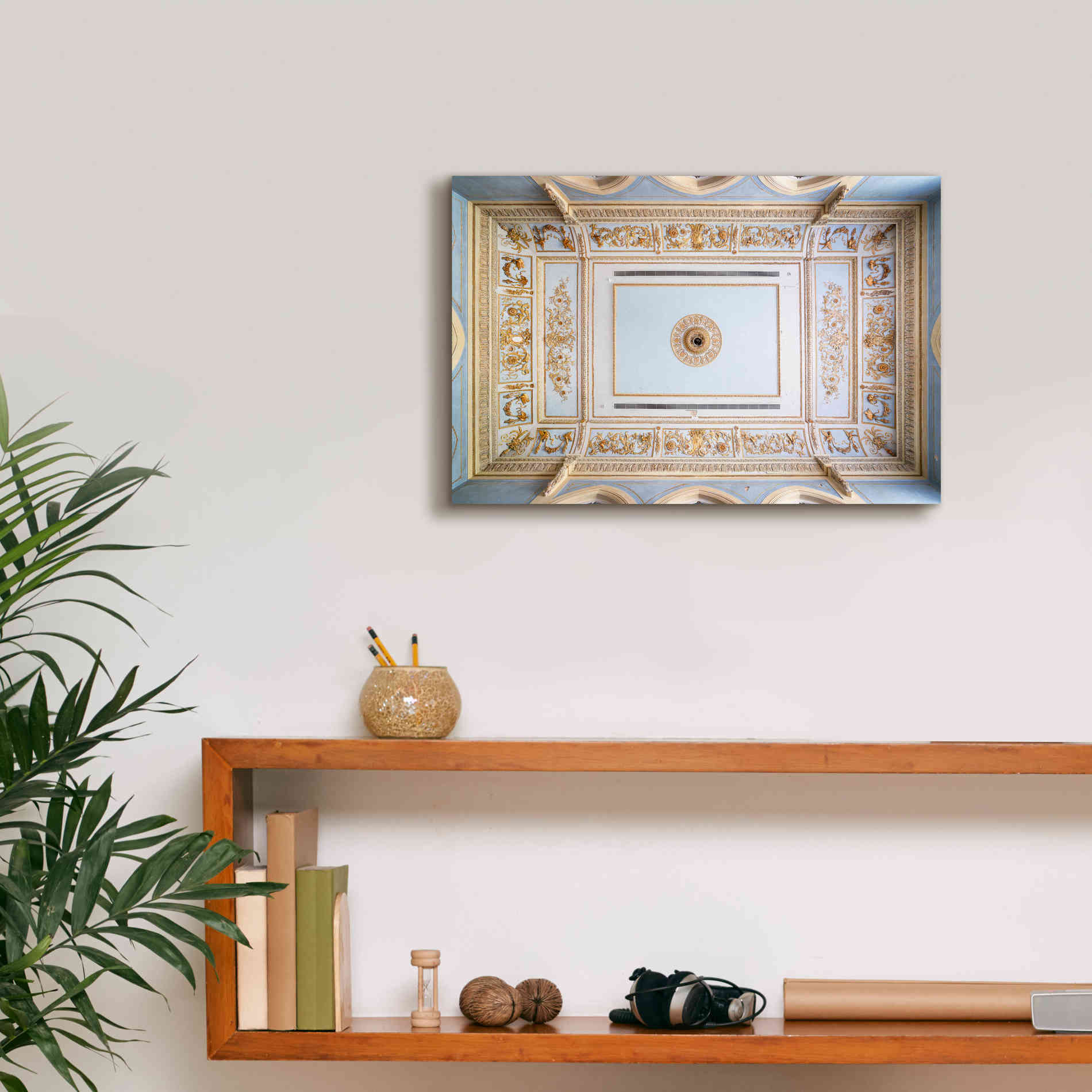 'Quantum Ceiling' by Roman Robroek Giclee Canvas Wall Art,18 x 12