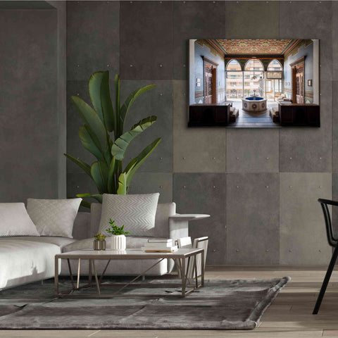 Image of 'Tabbal Fountain' by Roman Robroek Giclee Canvas Wall Art,60 x 40