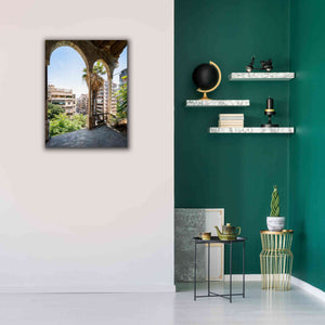 'Cityview From Balcony' by Roman Robroek Giclee Canvas Wall Art,26 x 34