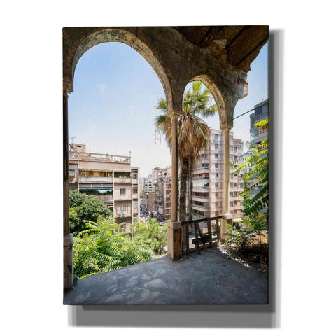 Image of 'Cityview From Balcony' by Roman Robroek Giclee Canvas Wall Art