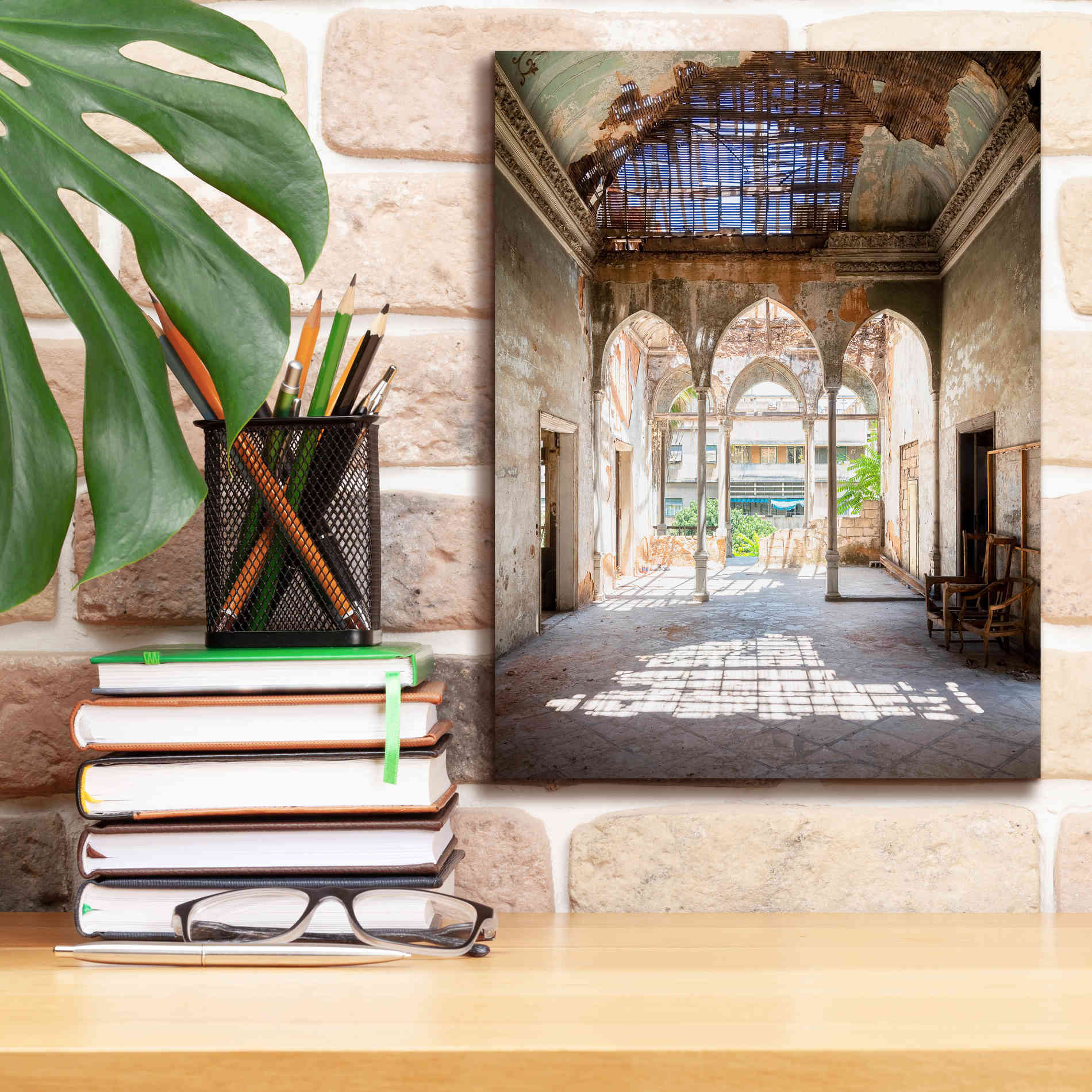 'Broken Sunlight' by Roman Robroek Giclee Canvas Wall Art,12 x 16