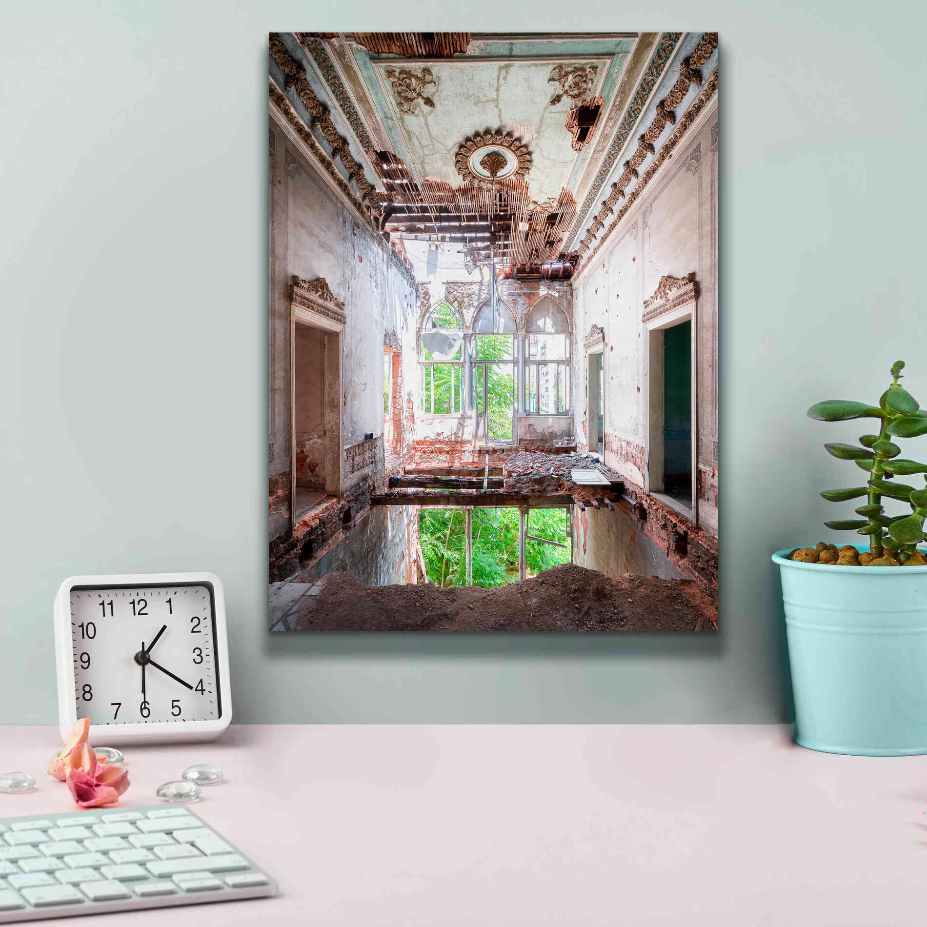 'Beirut Palace' by Roman Robroek Giclee Canvas Wall Art,12 x 16