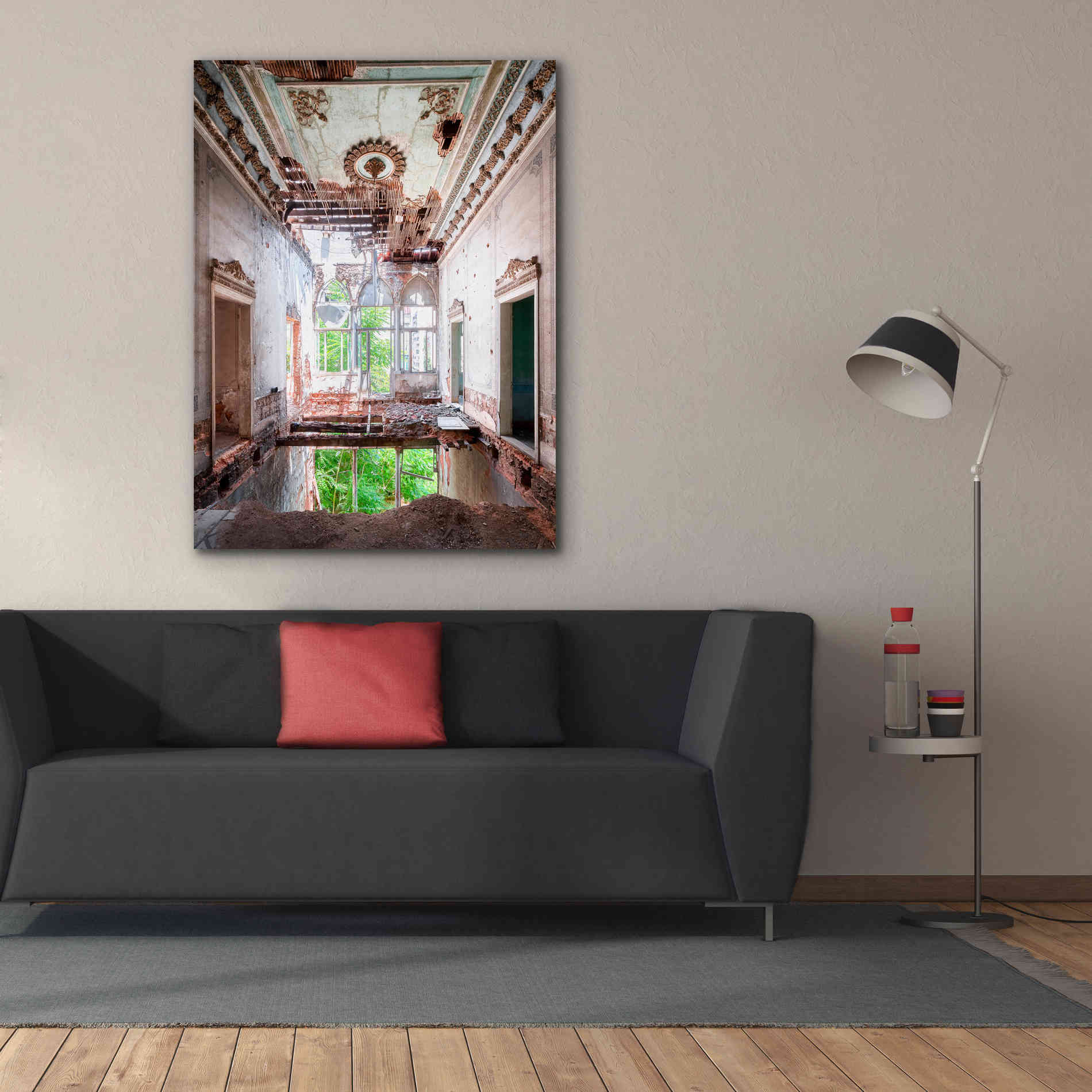 'Beirut Palace' by Roman Robroek Giclee Canvas Wall Art,40 x 54