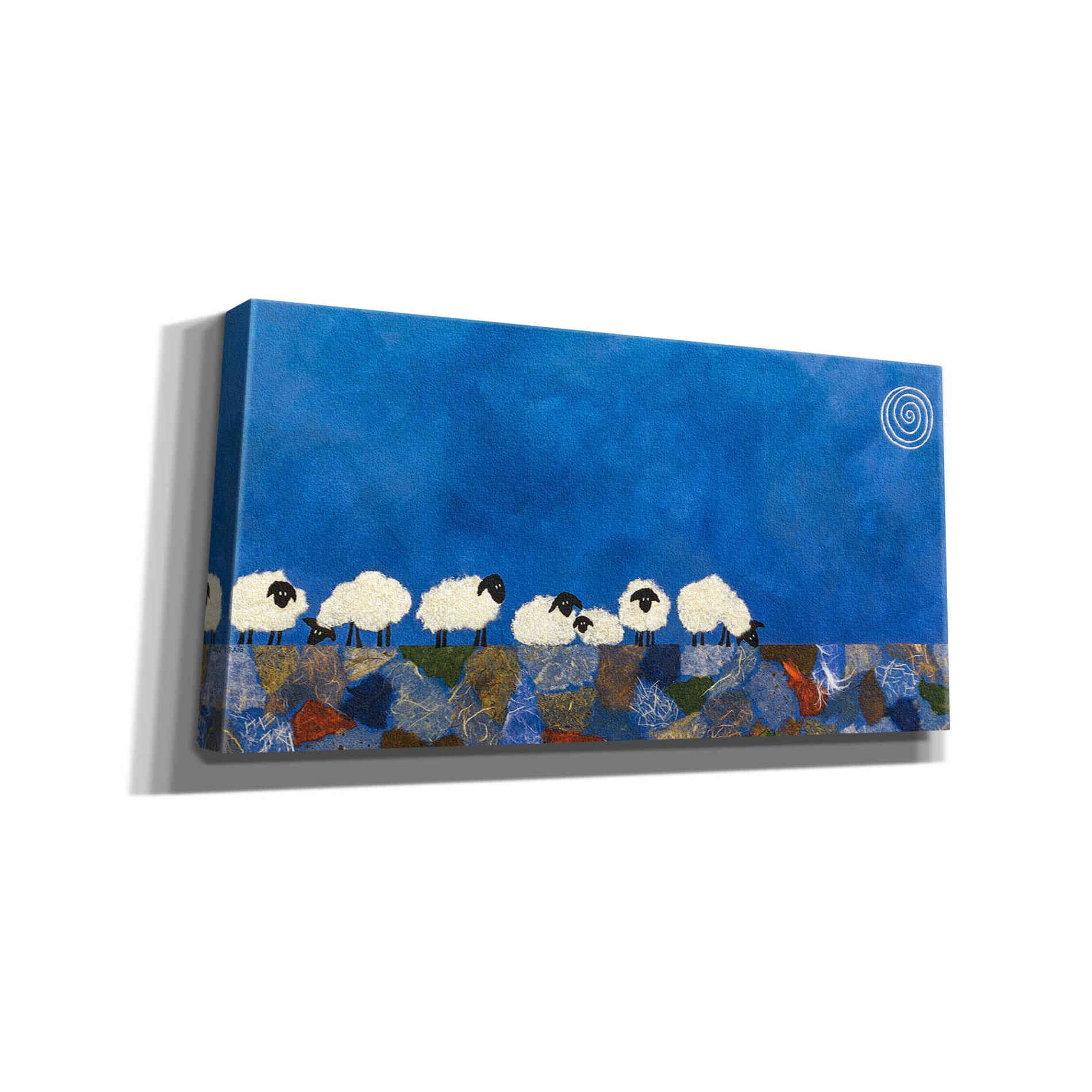'Feeling Sheepish by Casey Craig Giclee Canvas Wall Art