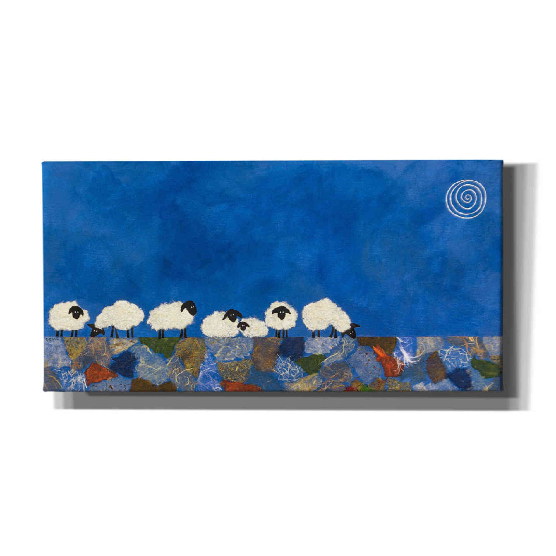 'Feeling Sheepish by Casey Craig Giclee Canvas Wall Art