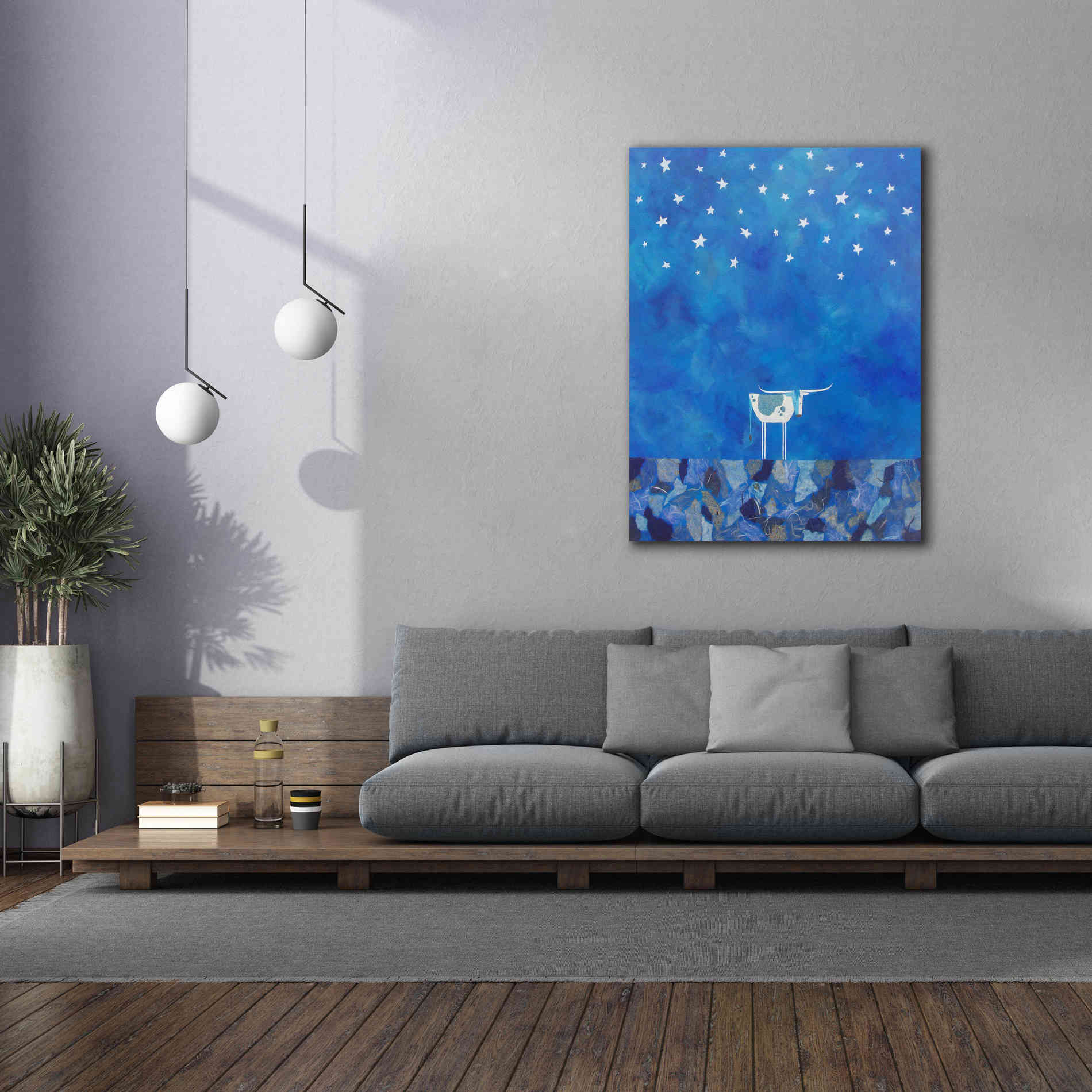 'Stars at Night by Casey Craig Giclee Canvas Wall Art,40 x 54