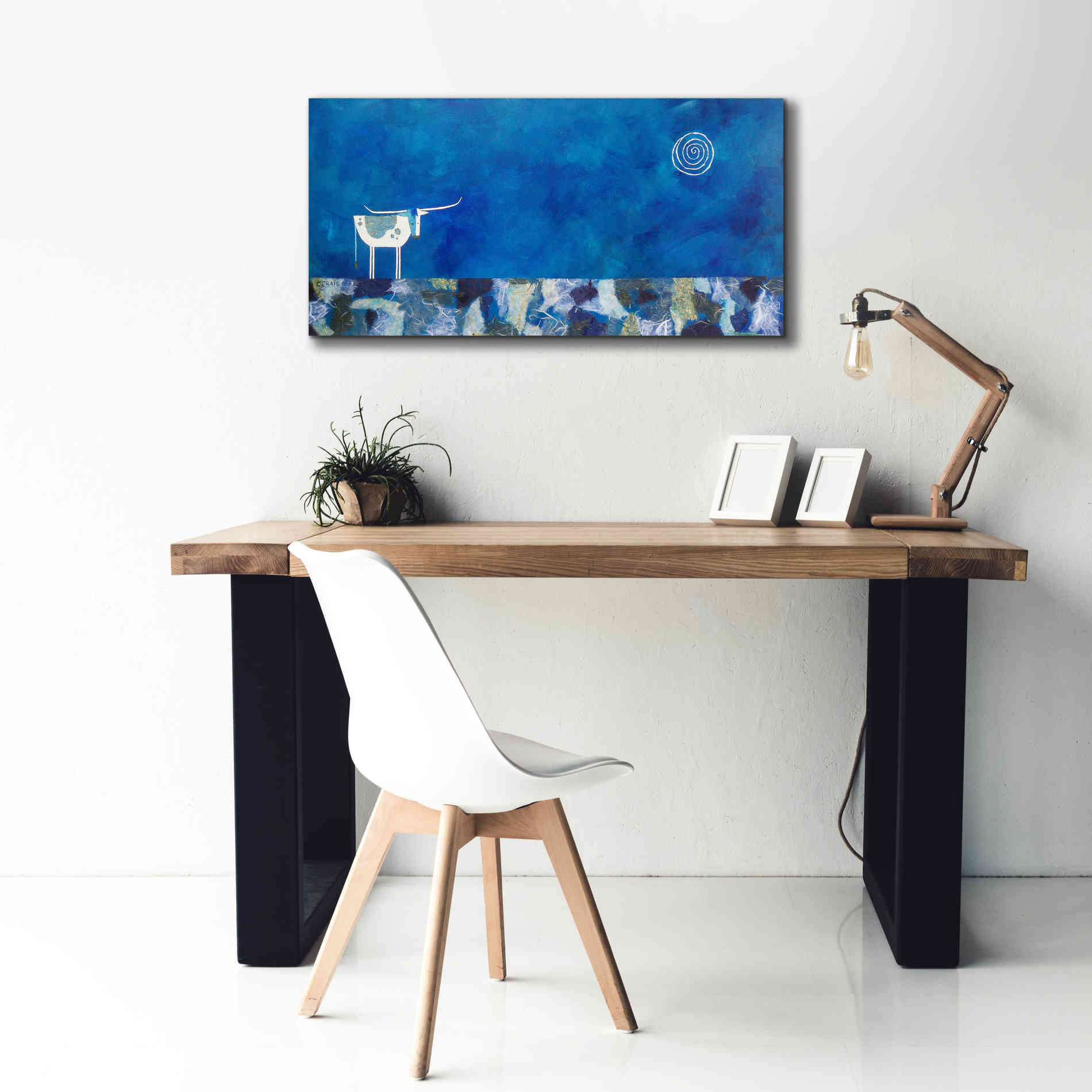 'Goodnight Trail by Casey Craig Giclee Canvas Wall Art,40 x 20